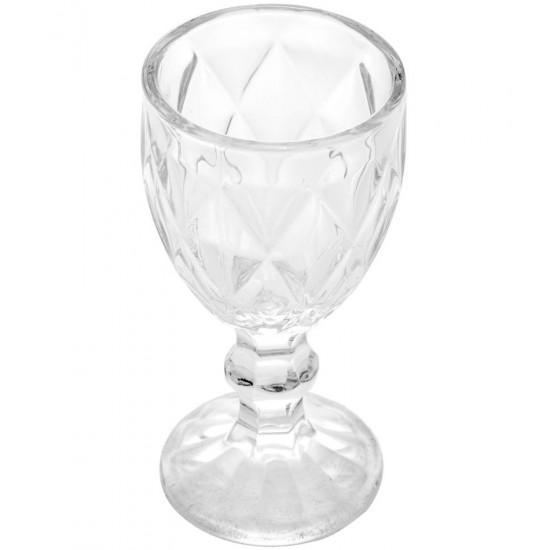 Taça 50ml De Licor De Vidro Diamond